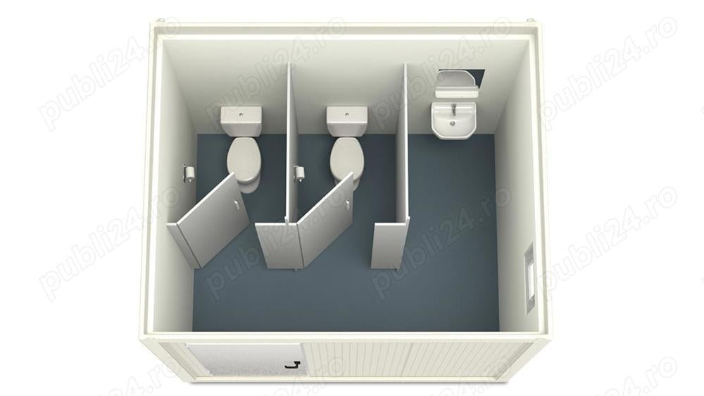 Container Sanitar 3x2.4x2.7M