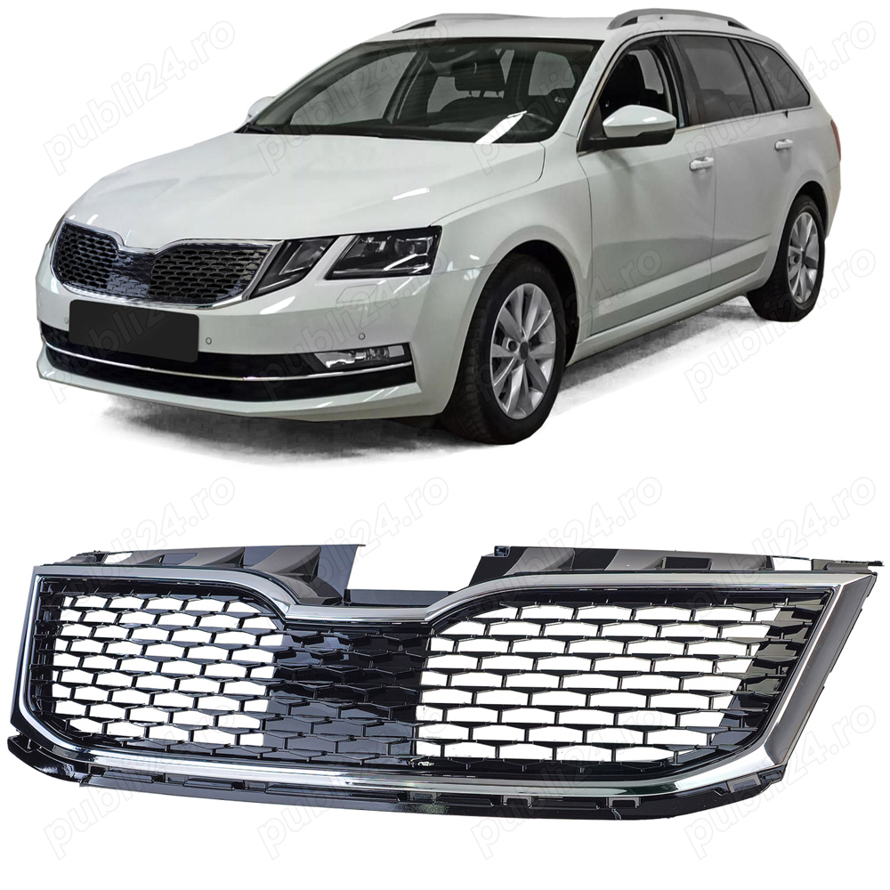Grila Skoda Octavia 5E Facelift (2017-20)