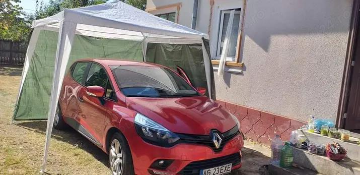 Vand Renaul Clio 4 , motor turbo , rosu flame, 88.000 km , aprilie 2019 , dotari moderne actuale, e 