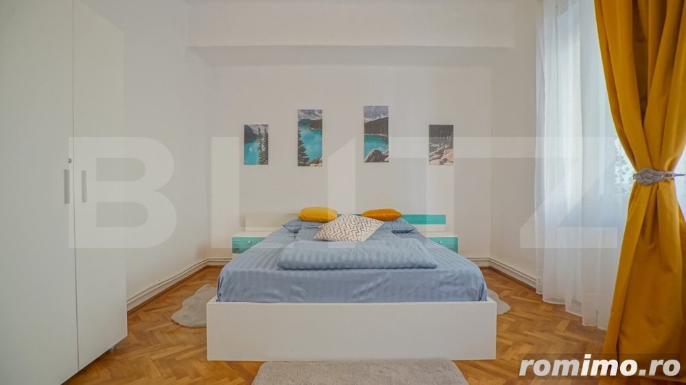 Inchiriere apartament 3 camere Zona Centrala-800 euro mobilat