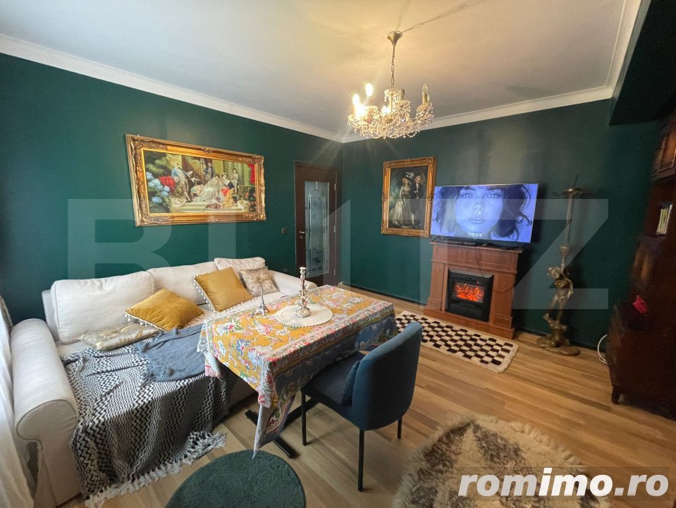 Apartament 3 camere, 59 mp, zona Arcu 