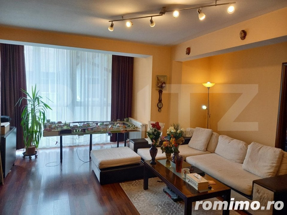 Apartament spatios de 3 camere, 2 bai in cartier Prima Nufarul