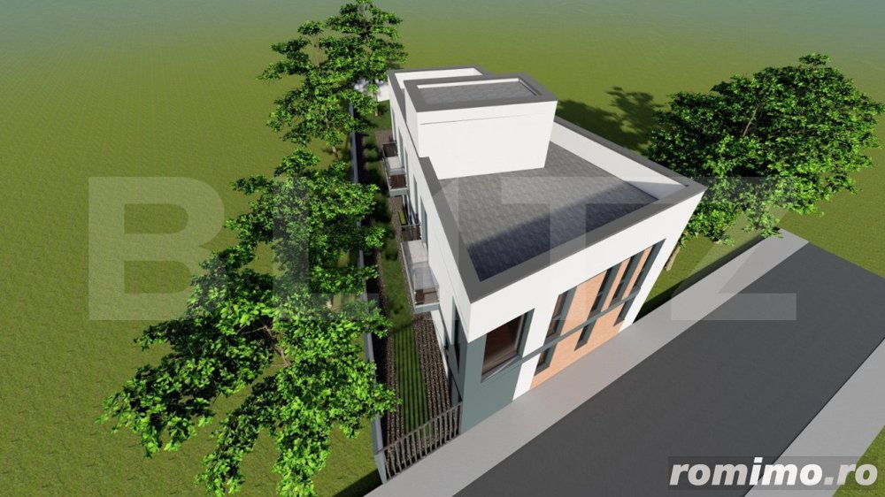 Teren central + proiect imobil