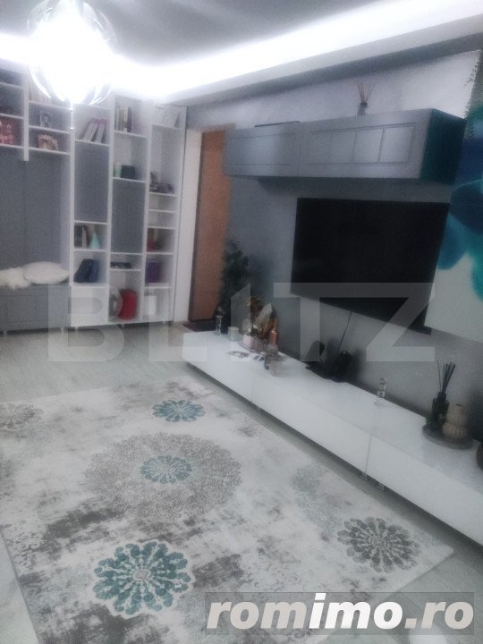 Apartament 3 camere, etaj 1/4, mobilat si utilat, zona Zarnesti