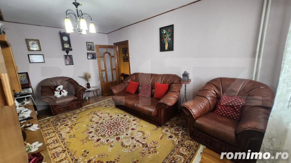 Apartament 3 camere, etaj intermediar, 65 mp utili, George Enescu
