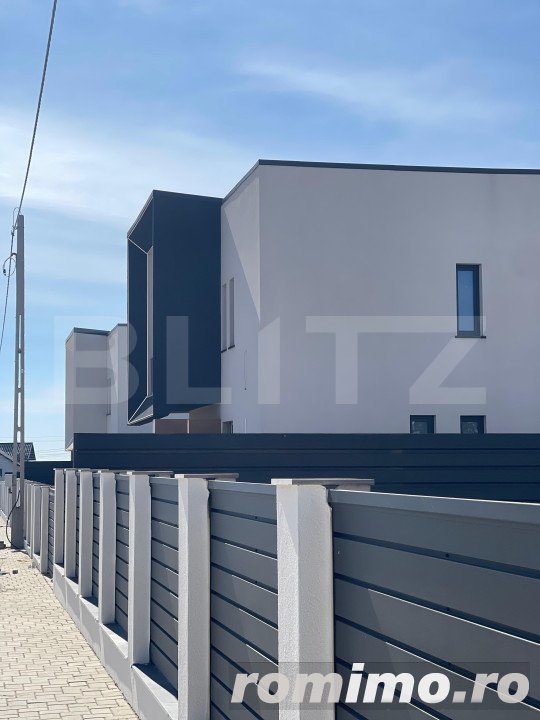 Casă nouă cu design modern 120 mp, 400mp teren,zona Moara