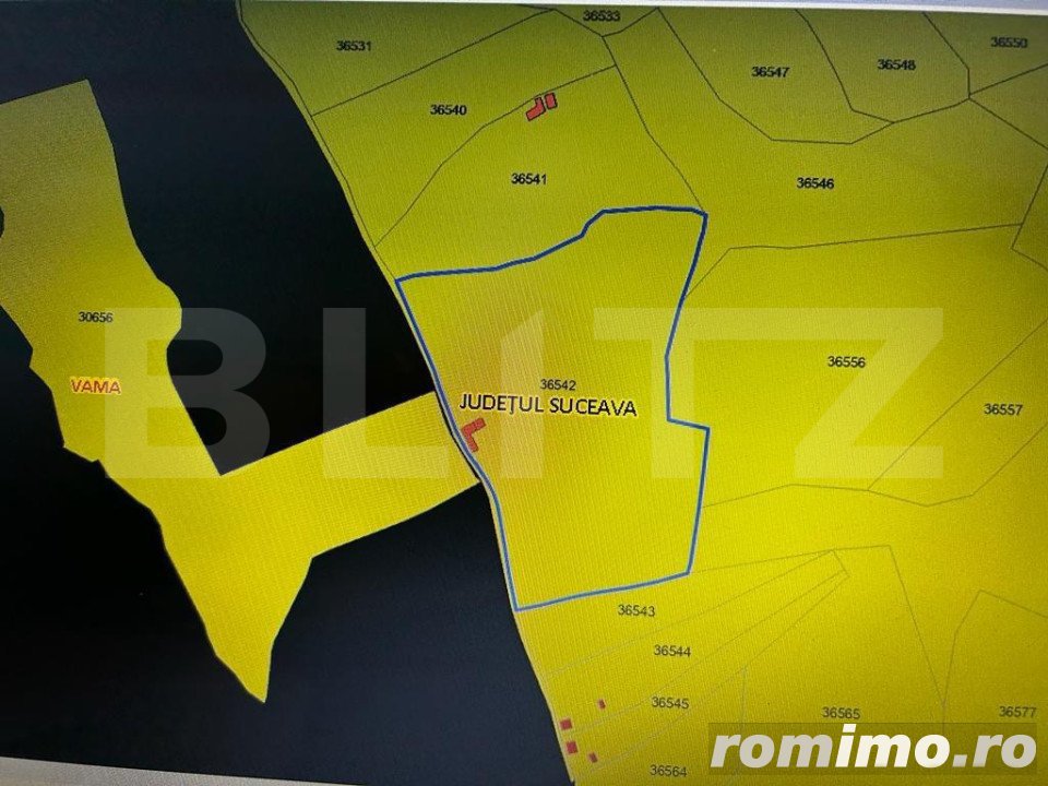 Teren extravilan 10 hectare, pretabil investitie, zona Salatruc , Vama 