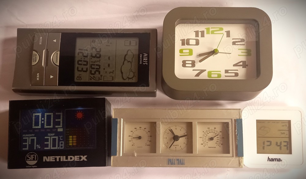 lot de mini stații meteo, bune, nebune și...probabile