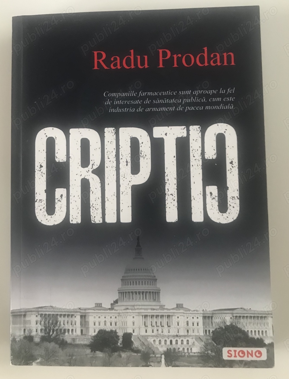 Vând roman Criptic de Radu Prodan