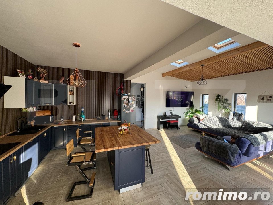 Casa deosebită, 130 mpu, 496 mp teren zona Aeroport/Metro