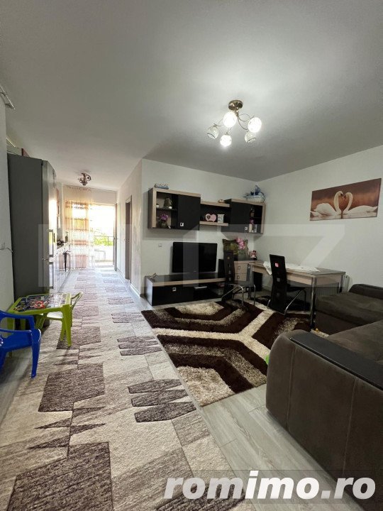 Apartament de 2 camere semidecomandat, utilat si mobilat