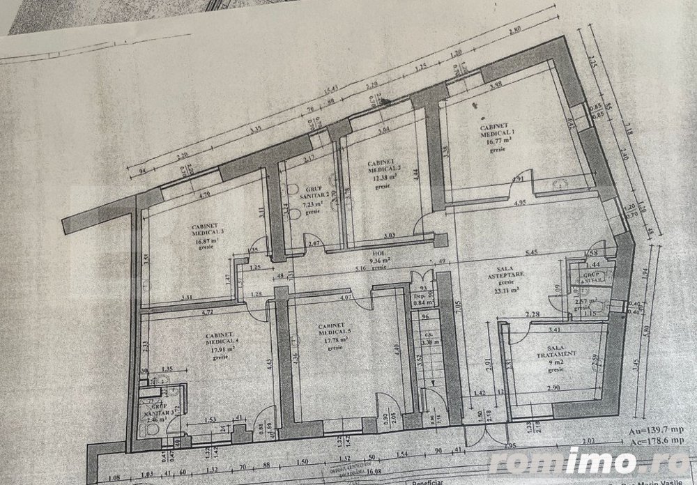 Spatiu comercial de vanzare, 185 mp, zona Han