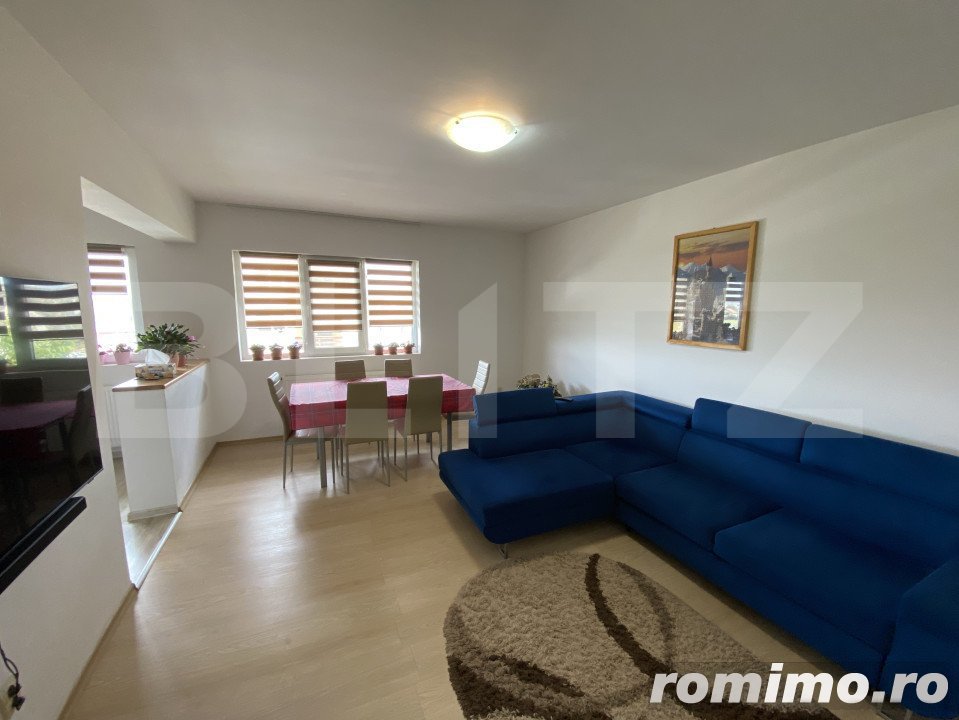 Apartament 3 camere, 94,71 mp, decomandat, zona Sarmas