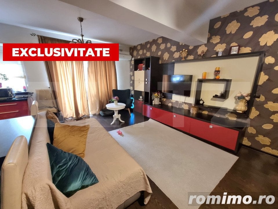 Apartament deosebit, 98 mp, 4 camere, 2 bai, zona Șerbănești