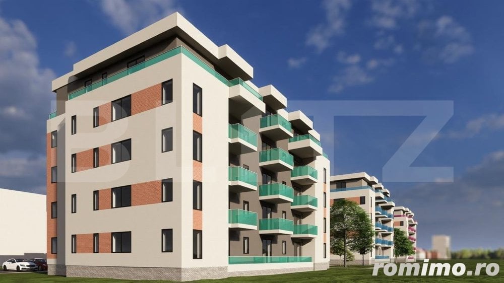Apartament 3 camere 65,68 mp Green Residence