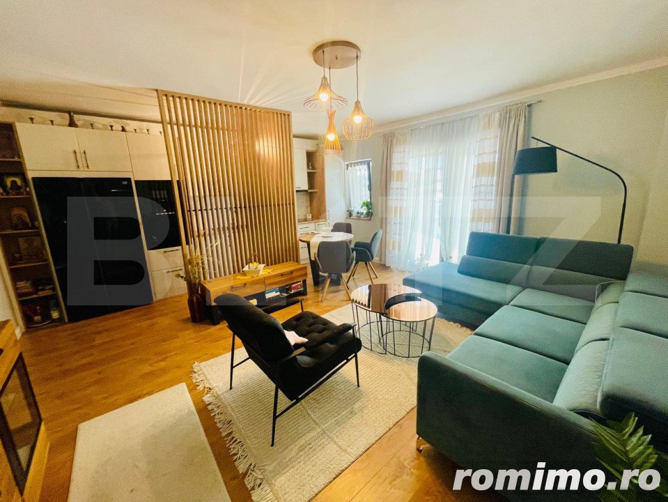 Exclusivitate ! Apartament modern de vanzare, 57 mp, gradina , zona Somesului 