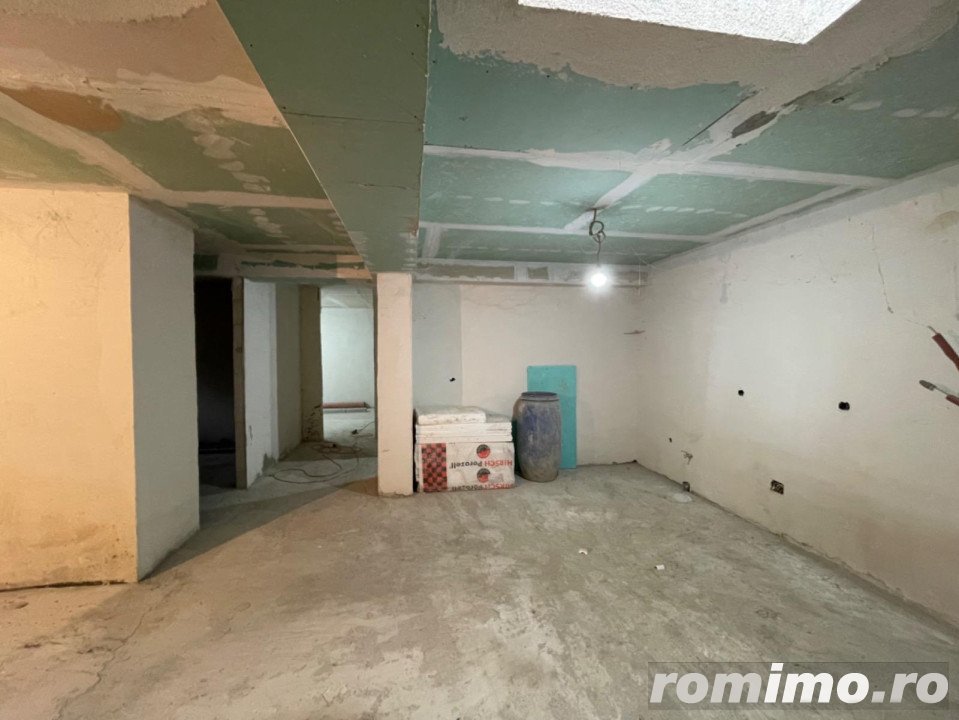 Apartament semifinisat, 91 mp, demisol, Baciu!