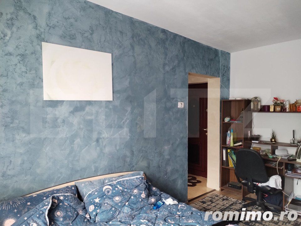 Apartament 2 camere,  etaj 2, zona Stadionului