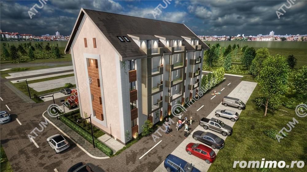 Apartament la cheie cu 2 camere balcon loc parcare in Talmaciu  Sibiu