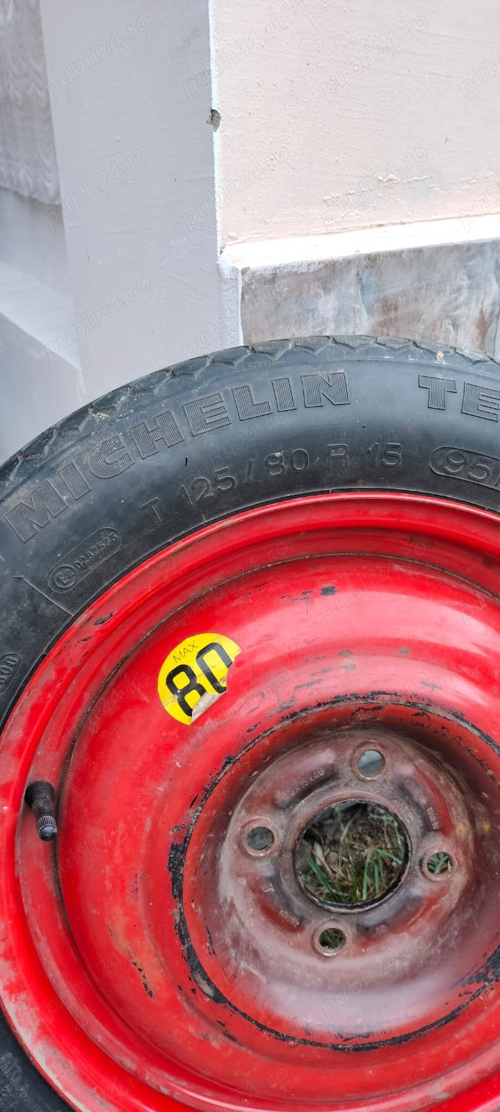 roata rezerva tabla ford focus an 2000,dimensiuni 125/80/15