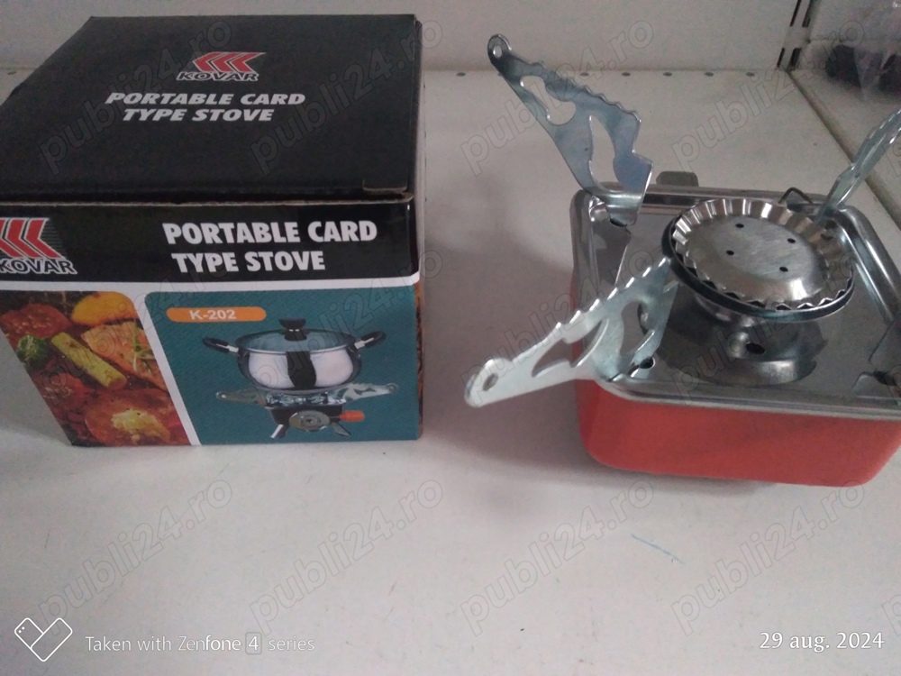 Aragaz caping,pescuit,aer liber