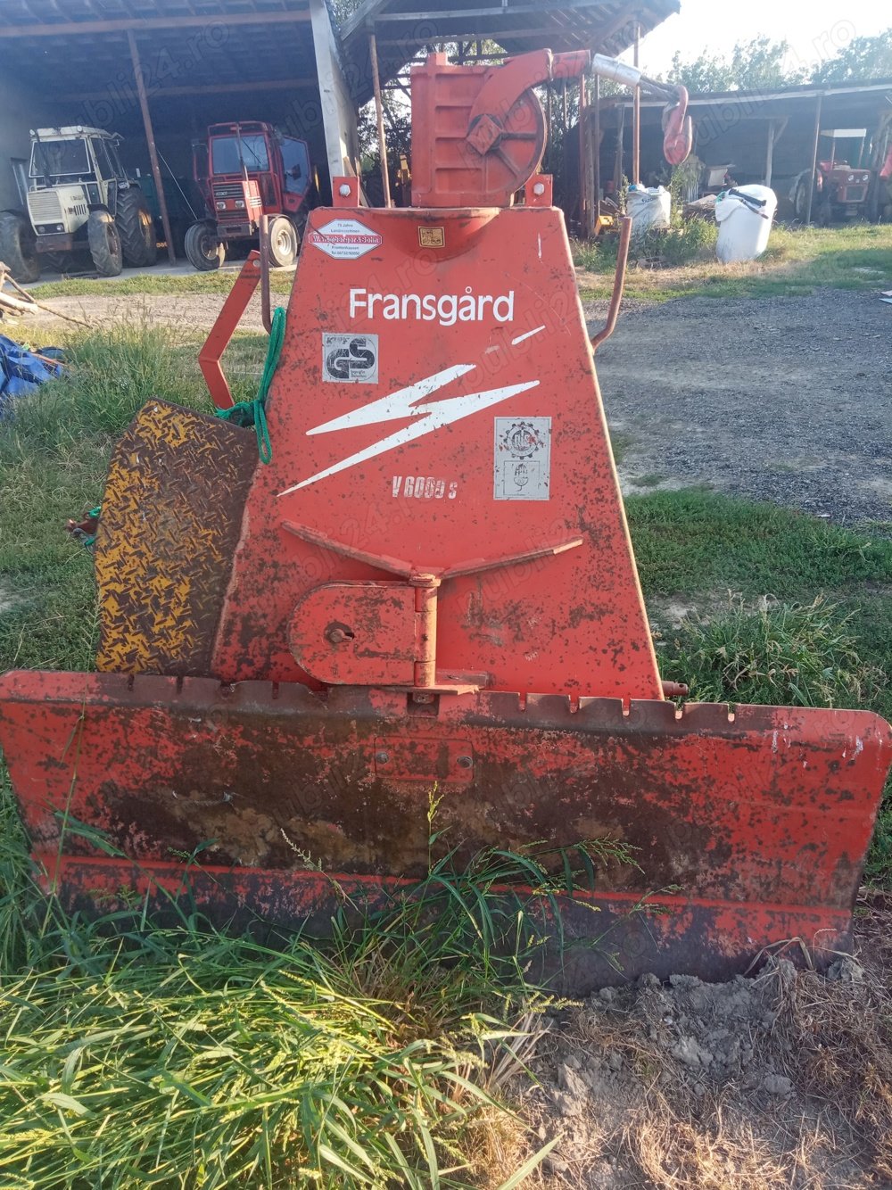 Troliu forestier Fransgard 6 tone in tiranti 