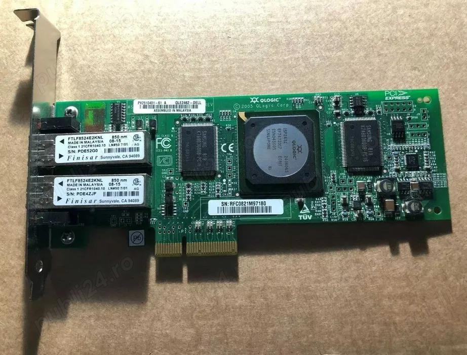 Dell QLOGIC QLE2462 PX2510401-61 4GB FIBRE FC Fibre Channel PCIe Card