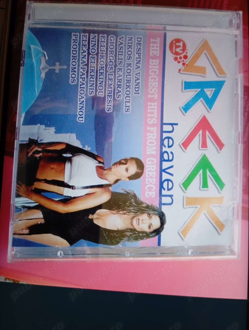 dvd originale cu muzica greceasca