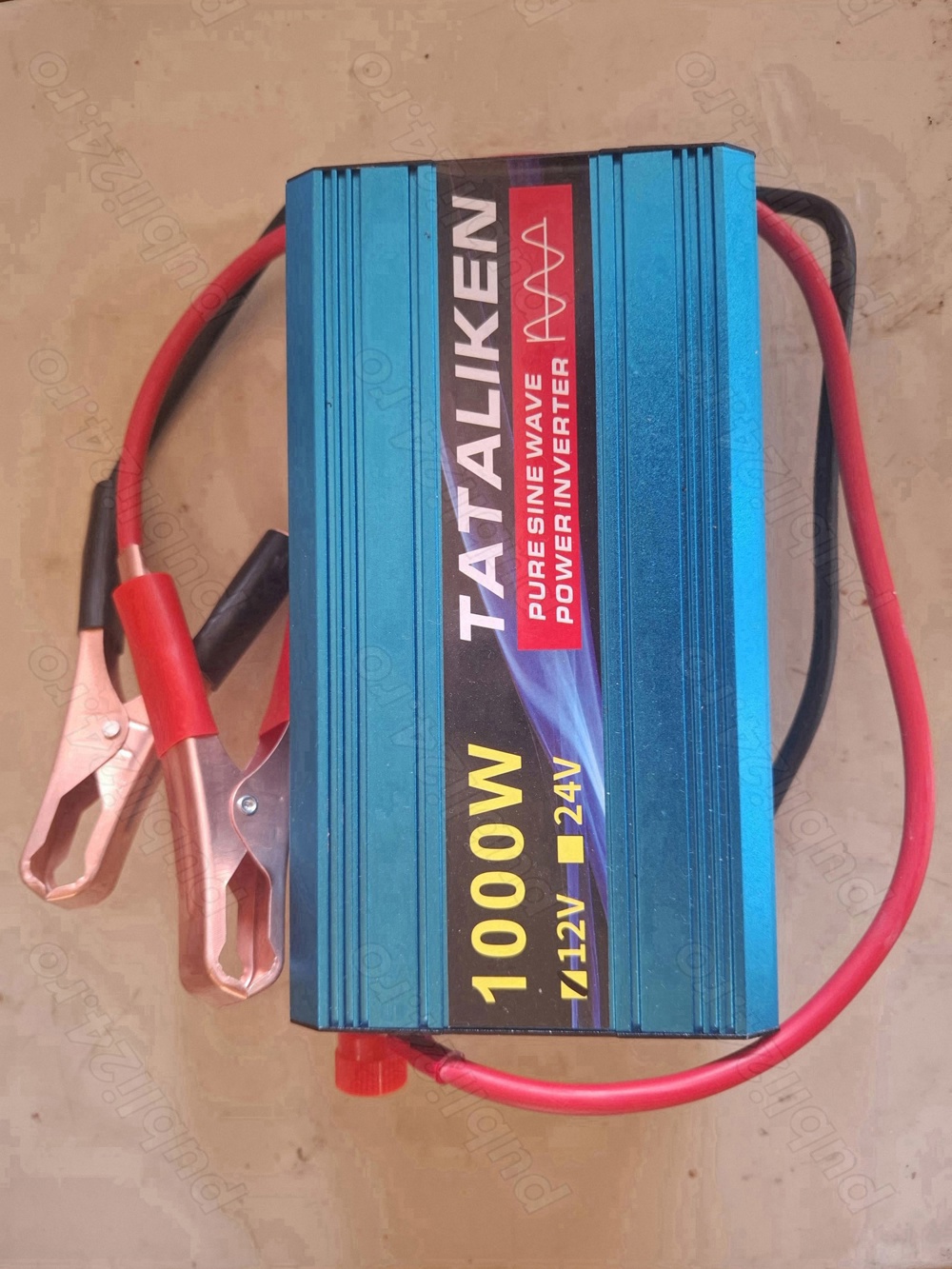 Invertor din 12V-220V 1000W cu sinus pur 