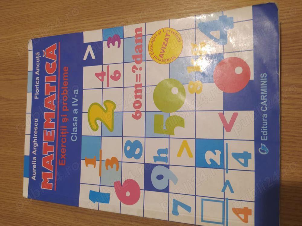 Matematică - exerciții și probleme pentru clasa a IV-a - Aurelia Arghirescu