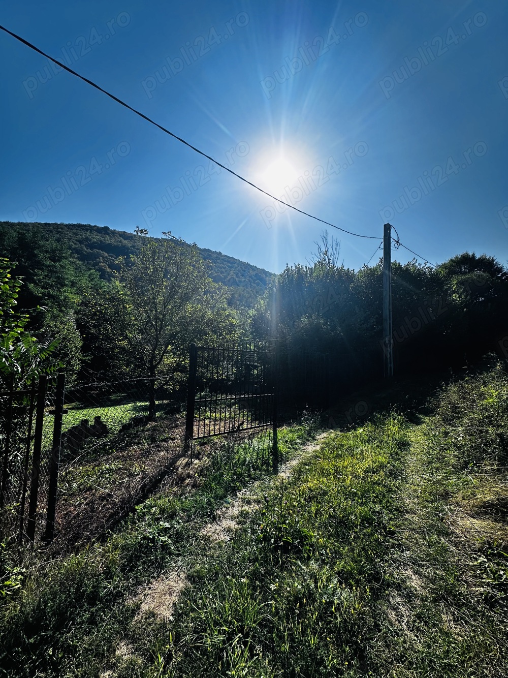 Teren intravilan la munte, intre Buru si Rimetea,  zona de cabane