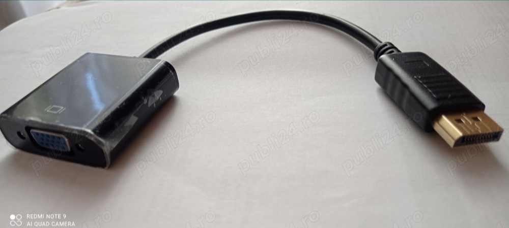Vand adaptor Display Port to VGA