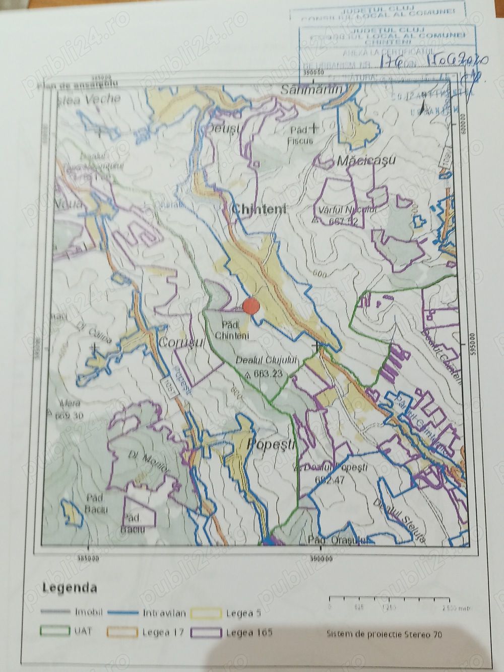 Vand teren in Chinteni