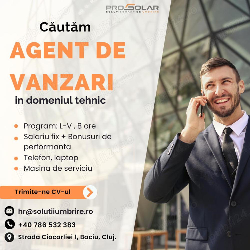 Angajam Agent Vanzari -  Cluj 