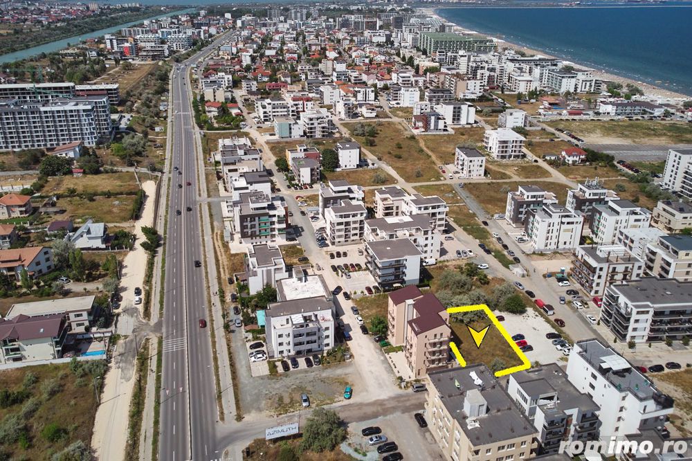 Teren intravilan cu proiect pensiune P+2 Mamaia Sat