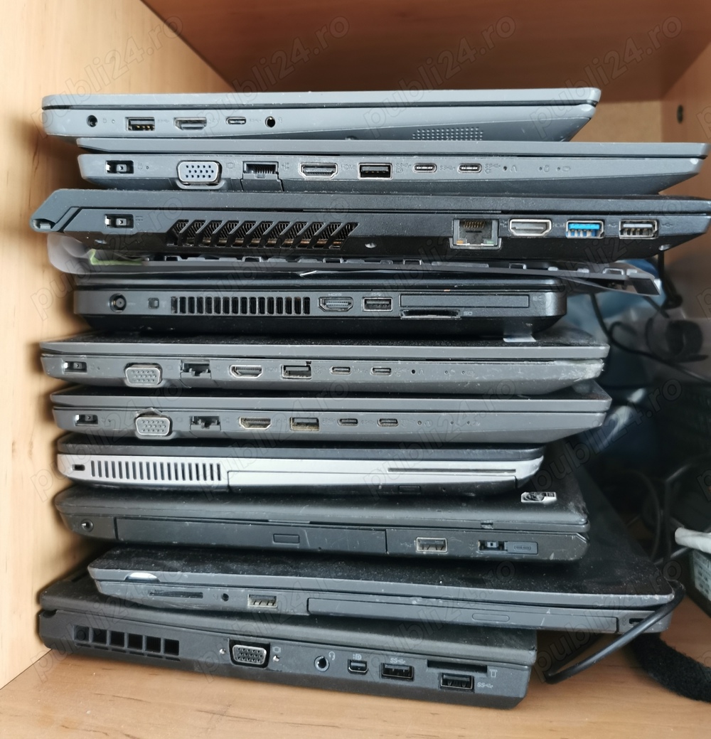 Laptopuri nefunctionale ca piese de schimb LENOVO, HP, DELL