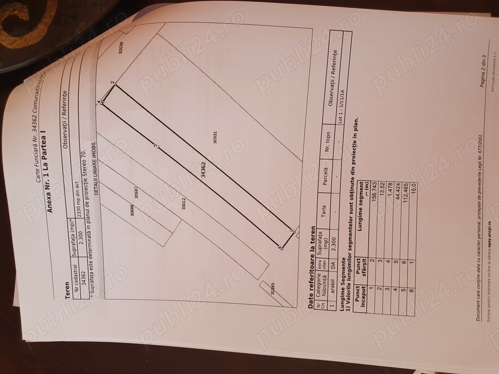 Teren intravilan Dolj, Robanesti, Bojoiu
