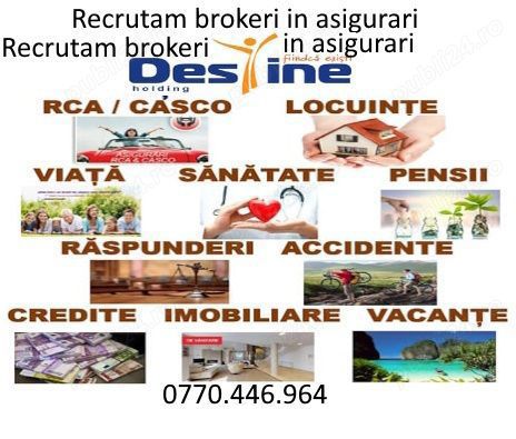 Recrutam brokeri asigurari