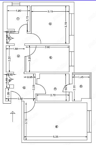 Apartament 3 camere