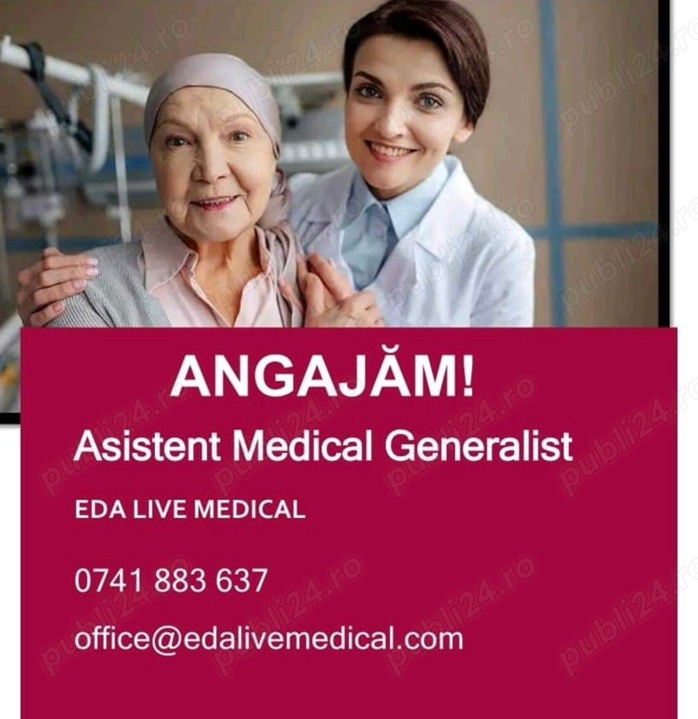 Angajăm asistent medical generalist 