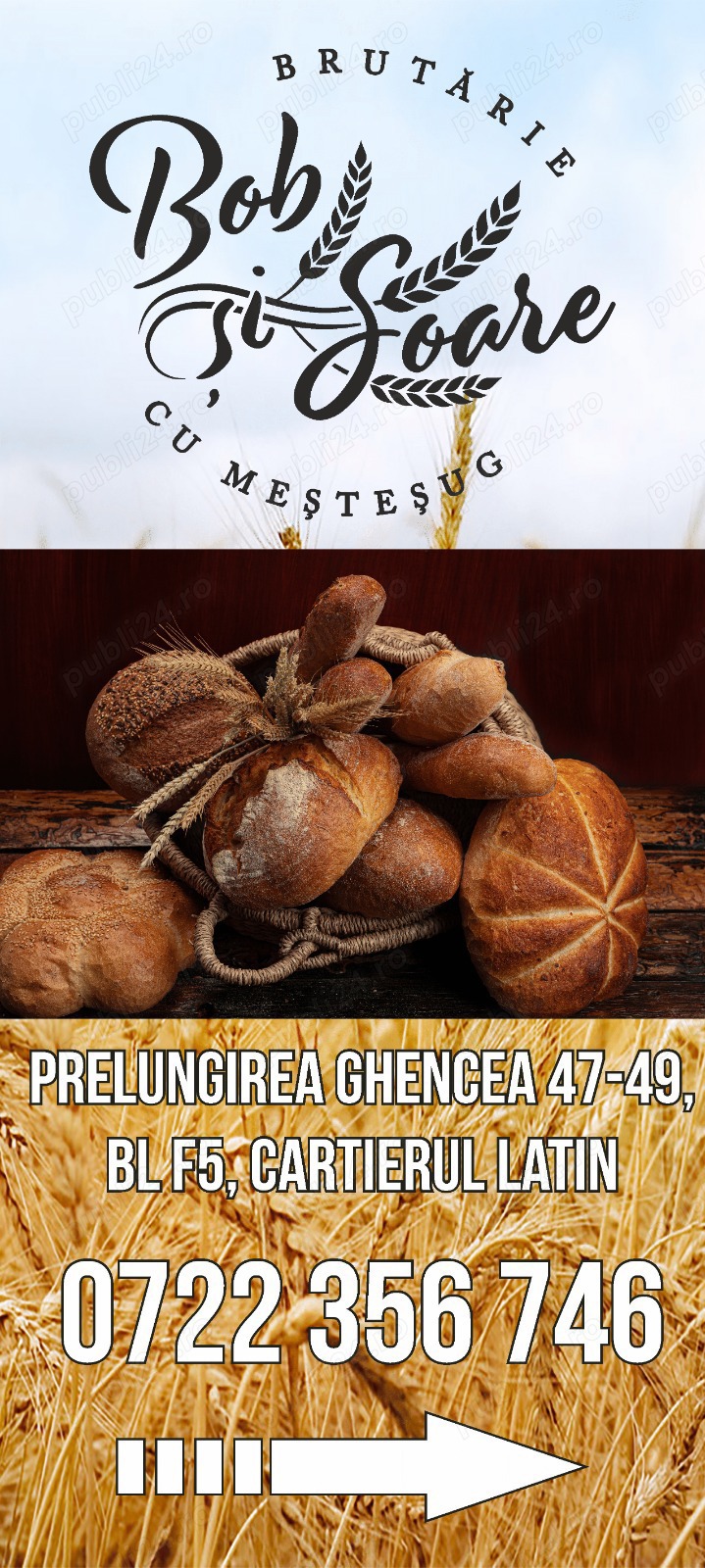 Brutarie,Patiserie, Cofetarie