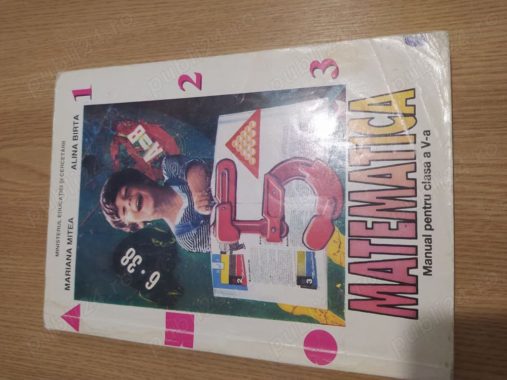 Matematica - Manual pentru clasa a V-a - Mariana Mitea si Alina Birta