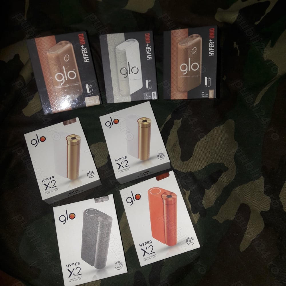 Dispozitiv Glo Hyper+Unique si Glo Hyper X2 noi,sigilate