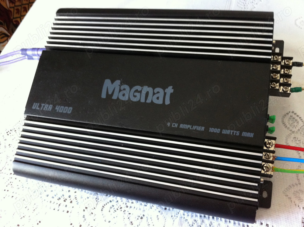Amplificator Magnat Ultra max1000W Germany hertz focal audison statie