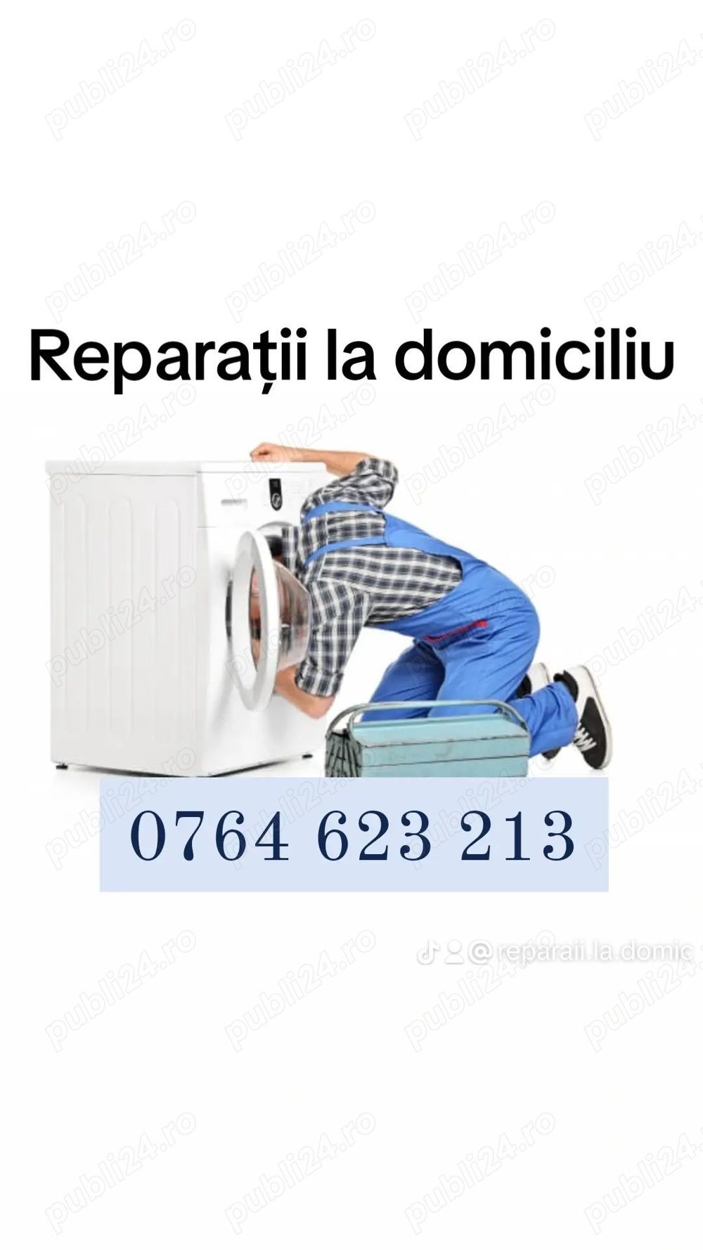 Reparații masini de spălat la domiciliu