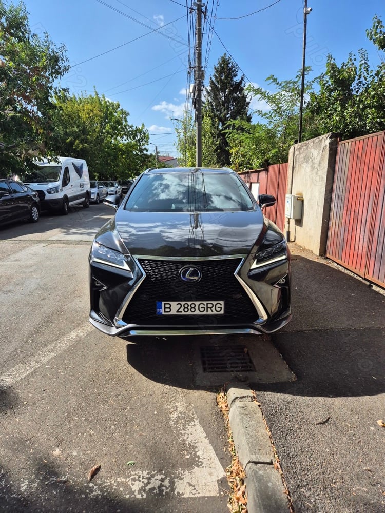 Lexus RX 450 H, F sport,foarte bine intretinut,an fabricatie 2016,145000 km parcursi...