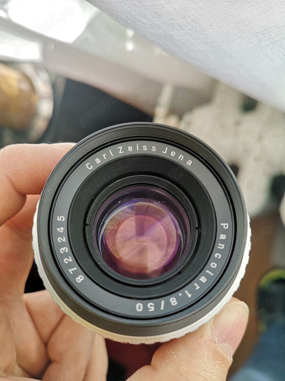 Carl zeiss jena Pancolar 50mm 1.8 m42 zebra 