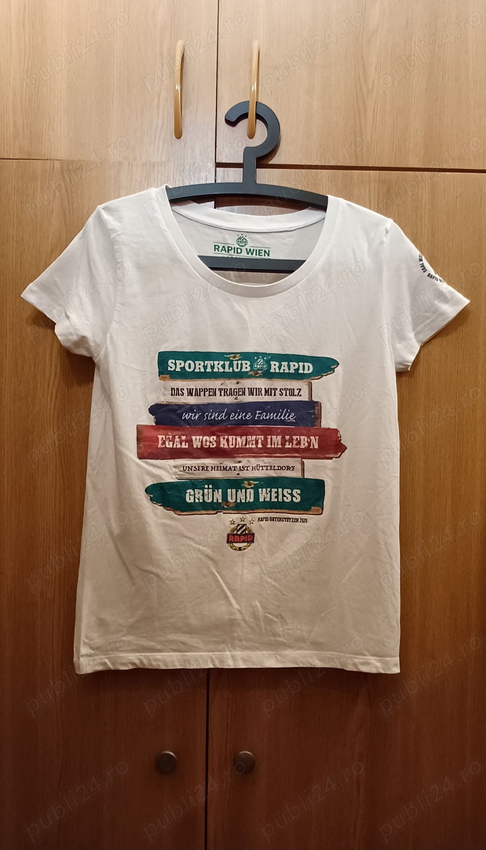 Tricou suporter femei Rapid Viena, M