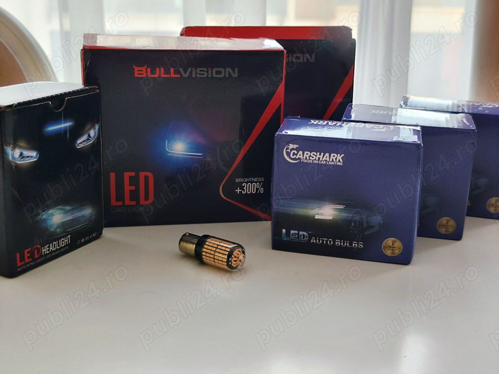 Kit-uri LED pentru orice masina (H1/H3/H4/H7H1)/ Kit conversie xenon-LED (D1/D2/D3/D4), etc