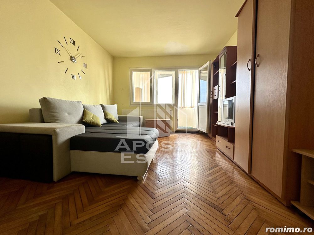 Apartament 1 camera, mobilat, etaj 2, zona Steaua